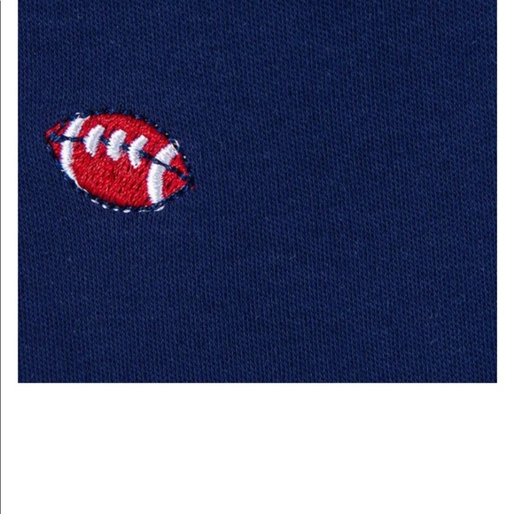 Little Me Sports Embroidery Footie & Hat New - Picture 6 of 9